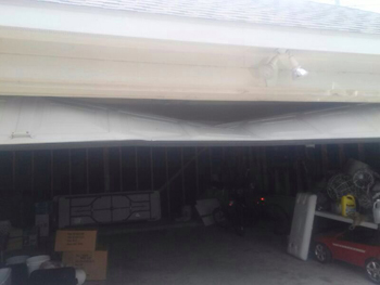 Overhead garage door opener repair